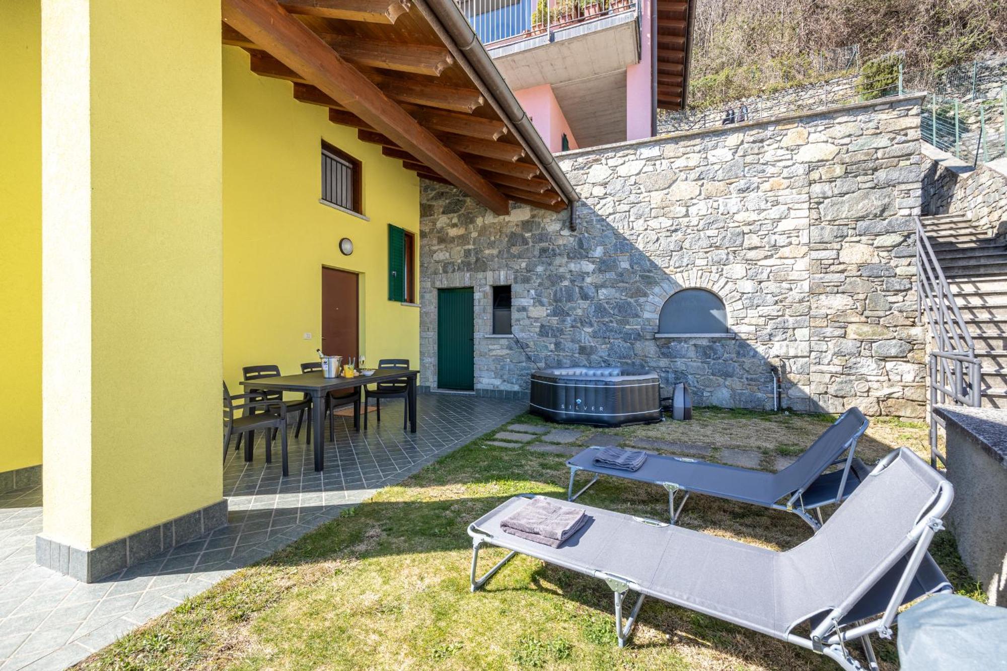 Lago Di Como - Luxury Panoramic Garden - Free Wifi Villa Gera Lario Eksteriør bilde
