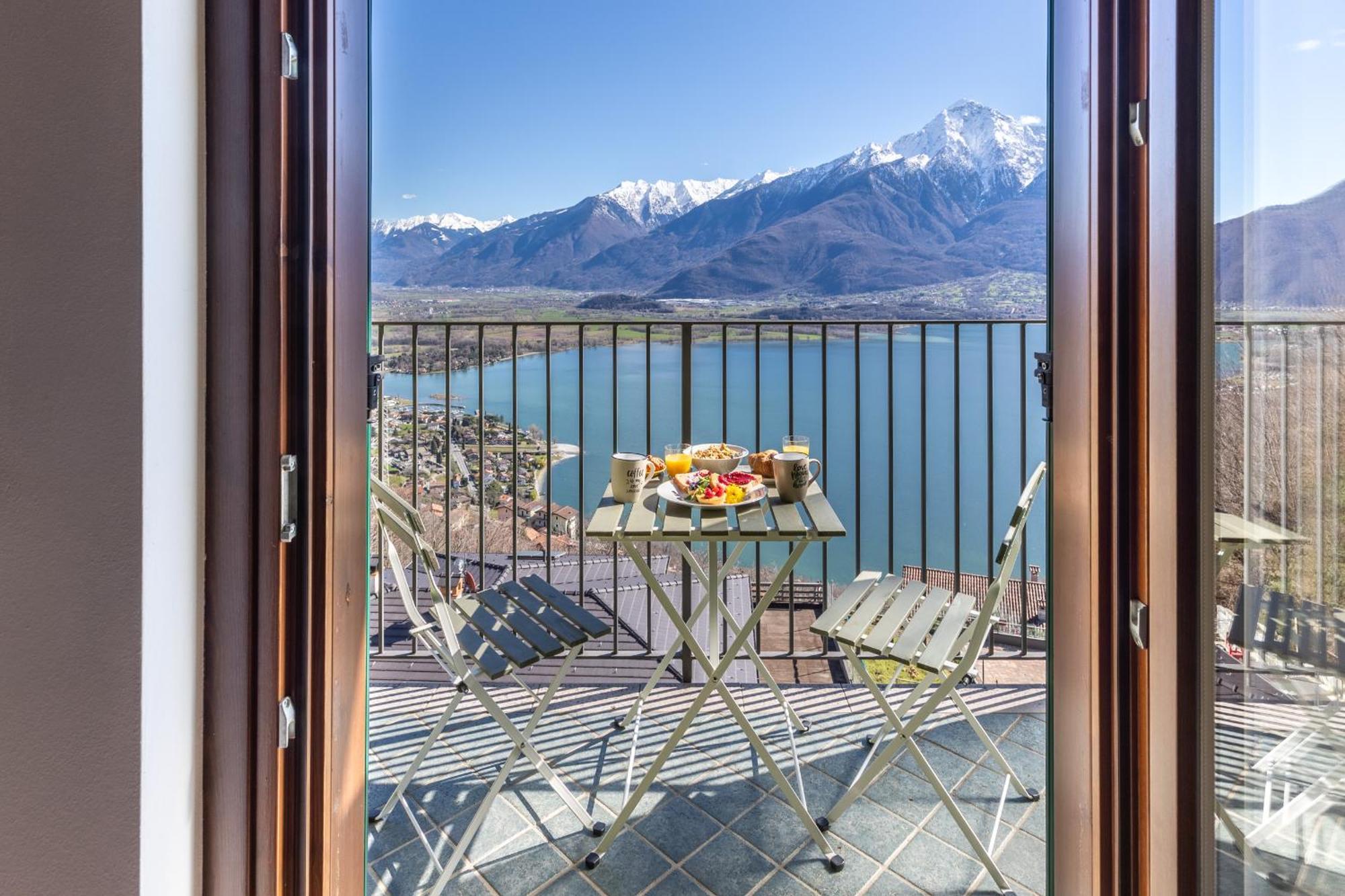 Lago Di Como - Luxury Panoramic Garden - Free Wifi Villa Gera Lario Eksteriør bilde
